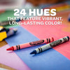 Crayons 24 Count, 6 Pack Bundle, Teacher Supplies, 144 Crayons