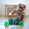 Forest Animals 25-Piece Magnetic Construction Set, the ORIGINAL Magnetic Building Brand