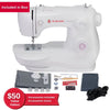 M3220 Lightweight & Portable Sewing Machine with 108 Stitch Applications, LED Lighting & 1-Step Buttonhole | Ideal for Crafting, Home Décor, and Fashion Sewing