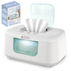 Baby Wipe Warmer & Dispenser with LED Changing Light & On/Off Switch by