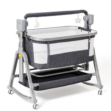 Baby Multi-Functional Electric Shaker Rocking Chair, Newborn Intelligent Coaxing Baby, Bedside Bed, Bass Basket
