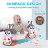 Easter Bunny Baby Toys 6 to 12 Months Infant Tummy Time Toys with Light & Sound, Musical Crawling Toys for Babies 3 4 5 6 7 8 9 10 11 12 Months Easter Basket Stuffers =, 1St Birthday Gifts