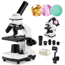 100X-2000X Microscope, Compound Powerful Biological Microscope for Kids Adults
