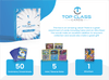 Top Class Cards | Ultra Box | 50 Cards | 5 Holos/Reverse Holos | 1 Ultra Rare Guaranteed | Compatible with Pokemon Cards