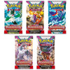 Pokemon Scarlet & Violet Paldea Evolved | 5 Booster Packs (One of Each Artwork)