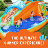 Surf Rider Kids Inflatable Outdoor Lagoon Water Slide Splash Park