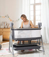 Baby Multi-Functional Electric Shaker Rocking Chair, Newborn Intelligent Coaxing Baby, Bedside Bed, Bass Basket