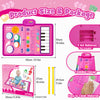 Musical Toys Baby Piano Mat 1 Year Old Girls Toys, Keyboard & Drum Musical Mat, Gifts for 1 2 3 Years Old Girls, Music Sensory Play Mat Toys for Girls Ages 1 2 3 4