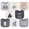 Cotton Feeding Baby Bib, 8Pk Unisex