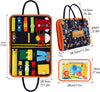 Busy Board Educational Toy for Toddlers 2-4 Year Old, Montessori Preschool Learning Educational Toys for 2-4 Boys Girls