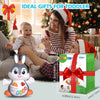 Easter Bunny Baby Toys 6 to 12 Months Infant Tummy Time Toys with Light & Sound, Musical Crawling Toys for Babies 3 4 5 6 7 8 9 10 11 12 Months Easter Basket Stuffers =, 1St Birthday Gifts