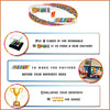 Shake & Slide Block Game Shape Matching Intelligence Board Game for Family Game Nights, Dice
