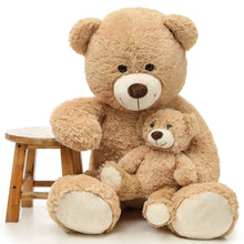 39" Giant Teddy Bear Mommy and Baby Soft Plush Bear Stuffed Animal
