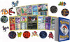 50 Assorted Pokemon Card Pack Lot This Comes with Foils, Rares, Random Pokemon Pin, and Pokemon Collectible Coin