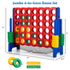 4-To-Score Giant Game Set 4-In-A-Row Connect Game with Storage Net for Kids & Adult