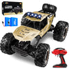 1:12 Large RC Cars, 4WD Large Remote Control Monster Truck 2.4 Ghz Alloy RC Cars for Kids Adults Aged 6 + Birthday Gifts (Gold)
