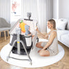 Baby Multi-Functional Electric Shaker Rocking Chair, Newborn Intelligent Coaxing Baby, Bedside Bed, Bass Basket
