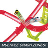 Track Set, Neon Speeders Skyscraper Speed Circuit with 1  Car