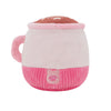 Original 3.5 Inch 2-Pack Emery Latte and Deja Donut Plush Dog Toys