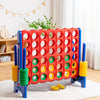4-To-Score Giant Game Set 4-In-A-Row Connect Game with Storage Net for Kids & Adult