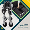 Summit Sprint Quad Wagon Stroller 4 Passenger, Charcoal Camo, Toddler, Unisex
