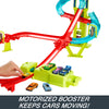 Track Set, Neon Speeders Skyscraper Speed Circuit with 1  Car