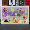 80PCS Wooden Educational Toys Educational Development Baby Kids Training Toys Children Animal Puzzle