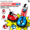 ® Toy RC Remote Control Ejecting Bumper Rivals with Includes Wireless Remote Control and Sound Effects, 6-Pieces, Red and Blue, Age 8+
