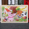 80PCS Wooden Educational Toys Educational Development Baby Kids Training Toys Children Animal Puzzle