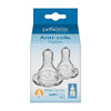 Natural Flow Level 3 Narrow Baby Bottle Silicone Nipple, Medium Flow, 3M+, 100% Silicone Bottle Nipple, 2-Pack