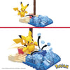 Pokemon Building Toy Kit Pikachu'S Beach Splash (79 Pieces) for Kids
