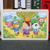80PCS Wooden Educational Toys Educational Development Baby Kids Training Toys Children Animal Puzzle