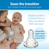 Natural Flow Anti-Colic Options+ Narrow Breast to Bottle Feeding Set, Clear, 4Oz, 4 Pack