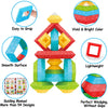 Toddler Stacking Building Blocks Educational Toys, Montessori Activities Learning Toys for 1 2 3+ Year Old, Sensory Toys Gifts for Toddler 1-3Y Boys & Girls, 30 Piece Set