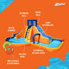 Rapid Falls Dual Slides Water Park & Climbing Rope Lagoon, Ages 5-12