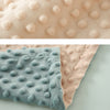 Baby Blanket for Girls Super Soft Double Layer with Dotted Backing Soft Baby Blanket with Dotted Backing Newborn Nursery Swaddling Blankets Infants Boys Girls Receiving Blanket for Toddler